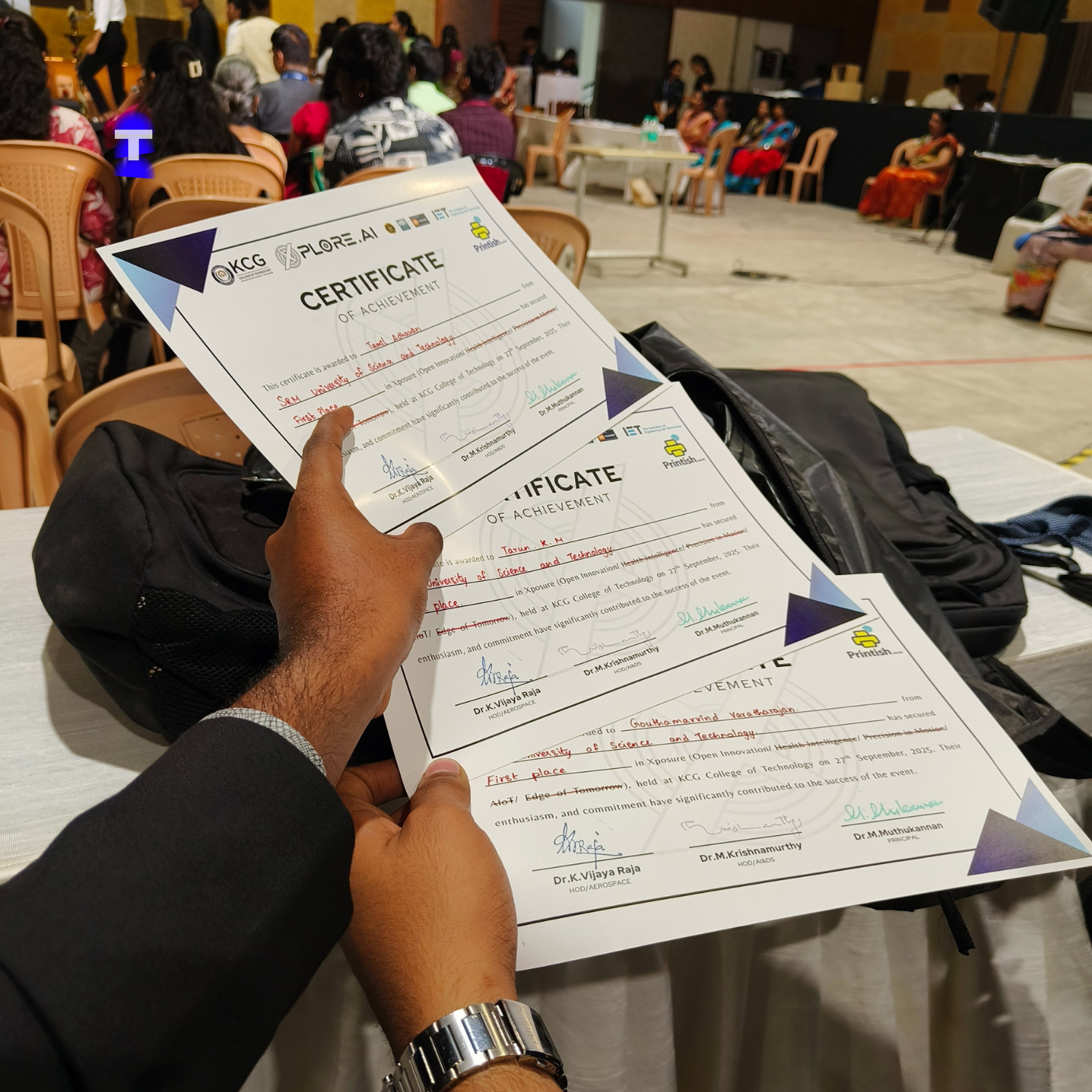 XPOSURE Project Expo 2025 – Winner (₹10,000)