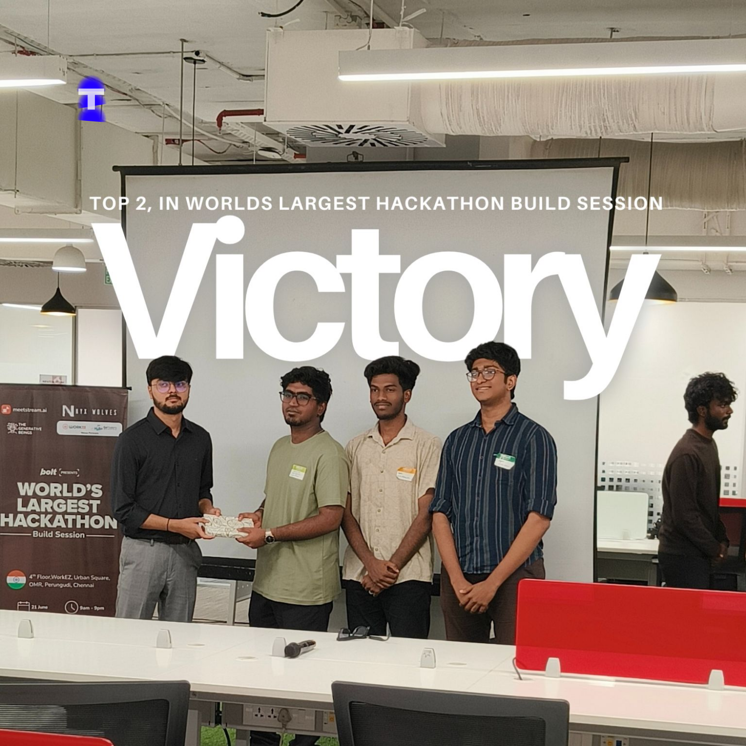 Bolt Build Session – 2nd Prize (₹5,000)